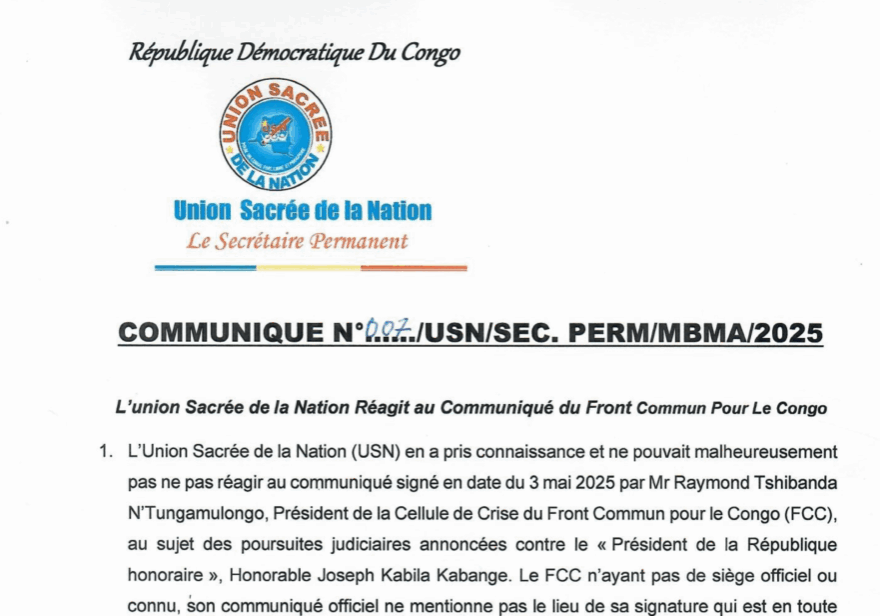 communique_union_sacree_de_la_nation_réagit_au_communiqué_du_fcc_5_mai_2025
