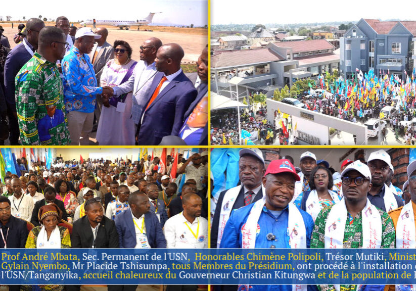 installation_usn_tanganyika_prof_andré_mbata_honorables_chimène_polipoli_trésor_mutiki_ministre_gylain_nyembo_mr_placide_tshisumpa_gouv_christian_kitungwa_kalémie