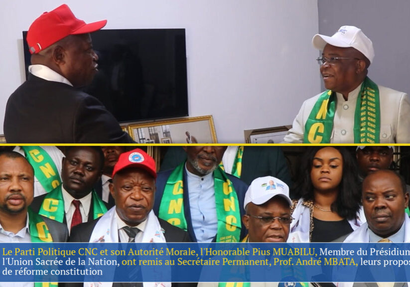 parti_politique_cnc_honorable_pius_muabilu_remais_au_secrétaire_permanent_prof_andré_mbata_leurs_propositions_réforme_constitution_25_mai_2026