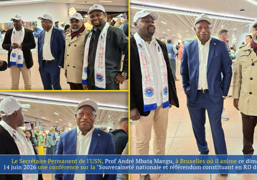 prof_andré_mbata_mangu_secrétaire_permanent_union_sacreé_conference_bruxelles_souveraineté_nationale_référendum_constituant_14_juin_2026