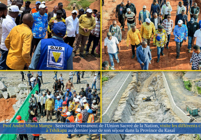 prof_andré_mbata_mangu_secrétaire_permanent_union_sacreé_visite_chantiers_tshikapa_province_kasaï_20_janvier_2026