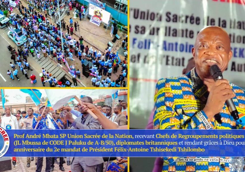 prof_andré_mbata,_sec_perm_union_sacrée_commémoration_1ère_anniversaire_réélection_president_félix_tshisekedi_chefs_regroupements_politiques_jl_mbussa_code_j_paluku_a-b_50_diplomates_britanniques