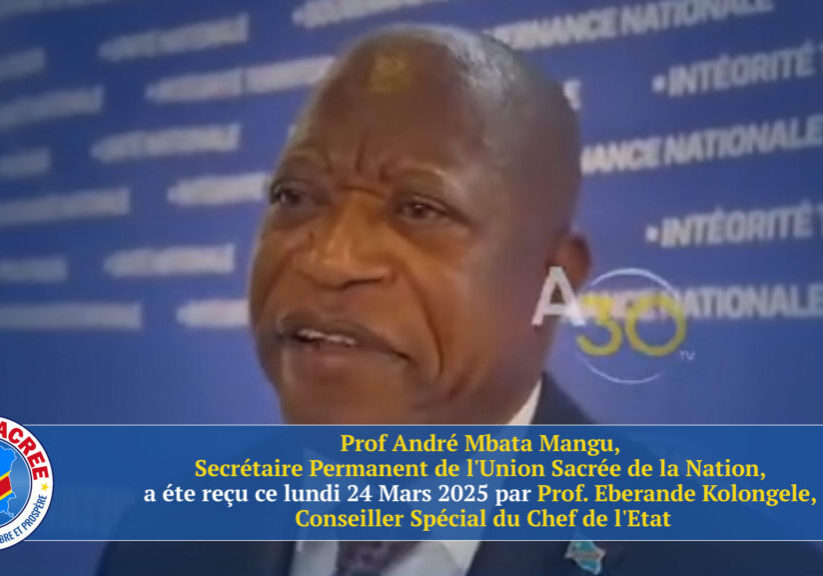 prof_andré_mbata_secrétaire_permanent_de_l'union_sacrée_de_la_nation_reçu_24_mars_2025_prof_berande_kolongele_conseiller_spécial_presidentielle